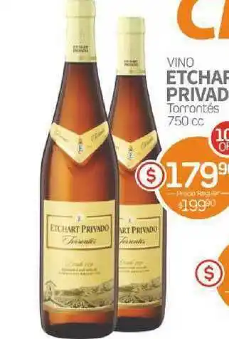 Alvear Vino Etchard Privado Torrontés 750cc oferta