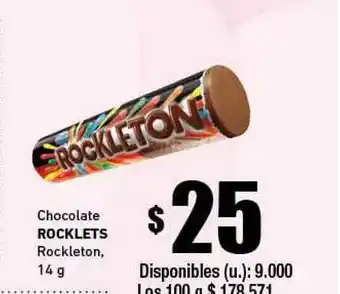 Rocklets Chocolate Rockleton 14g