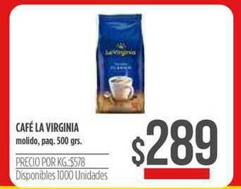 Supermercados Vea Café La Virginia 500grs oferta