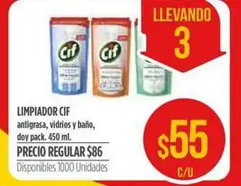 Supermercados Vea Cif Limpiador 450ml oferta