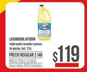 Supermercados Vea Lavandina Ayudín 2lts oferta