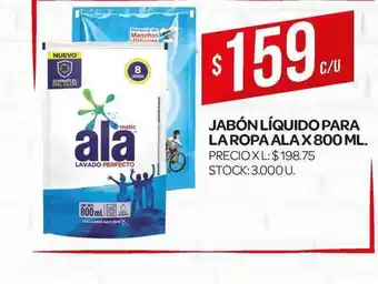 Supermercados DIA Ala Jabón Líquido Para La Ropa 800ml oferta