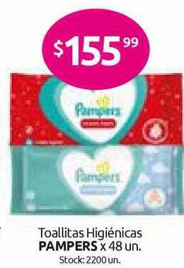 Cordiez Pampers Toallitas Higiénicas x 48un oferta
