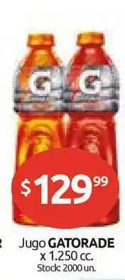 Cordiez Jugo Gatorade x 1.250cc oferta