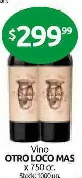 Cordiez Vino Otro Loco Mas x 750cc oferta