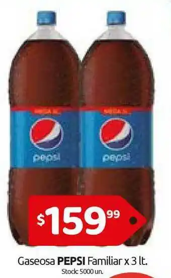 Cordiez Pepsi Gaseosa Familiar x 3lt oferta