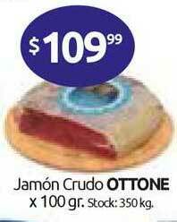 Cordiez Ottone Jamón Crudo x 100gr oferta