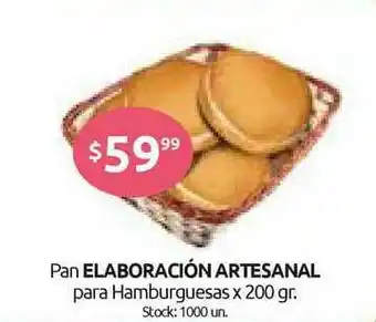 Cordiez Pan Elaboración Artensanal Para Hamburguesas x 200gr oferta