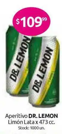 Dr. Lemon Aperitivo Limón Lata x 473cc