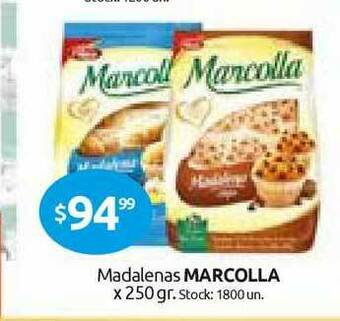 Cordiez Marcolla Madalenas x 250gr oferta