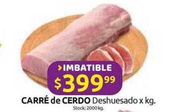 Cordiez Carré De Cerdo Deshuesado oferta