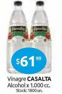 Cordiez Casalta Vinagre Alcohol x 1.000cc oferta