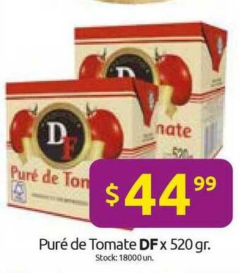 Cordiez Df Puré De Tomate x 520gr oferta