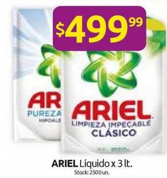 Cordiez Ariel Líquido x 3lt oferta