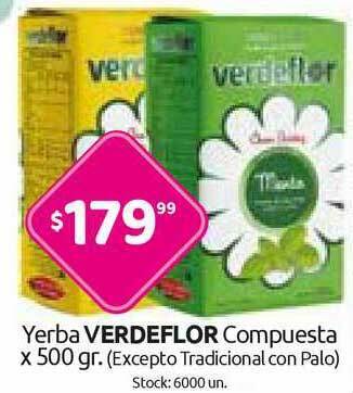 Cordiez Verdeflor Yerba Compuesta x 500gr oferta