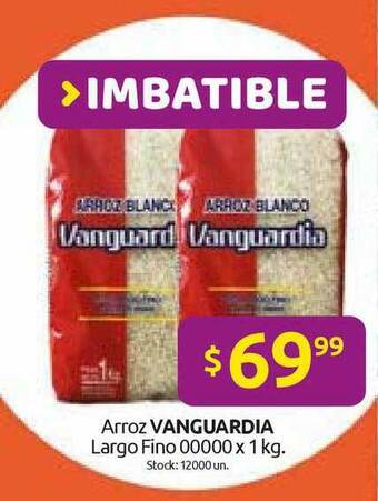 Cordiez Vanguardia Arroz Largo Fino 00000 x 1kg oferta