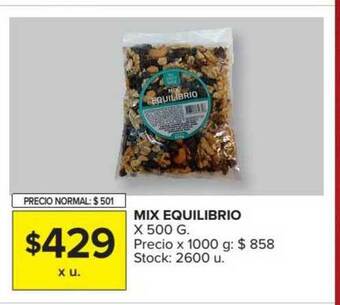Carrefour Market Mix Equilibrio x 500g oferta