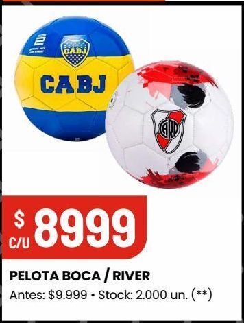 Changomas Pelota boca / river oferta