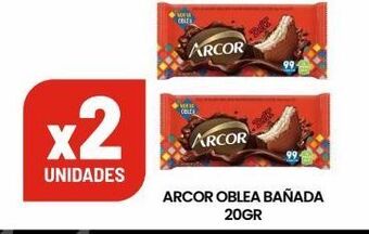 Changomas Arcor oblea bañada 20gr oferta