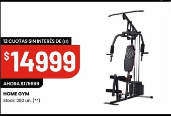 Changomas Home gym oferta