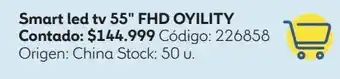 Coppel Smart led tv fhd 55 oyility oferta