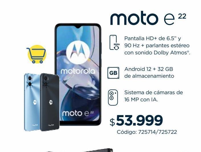 Coppel Moto e22 oferta