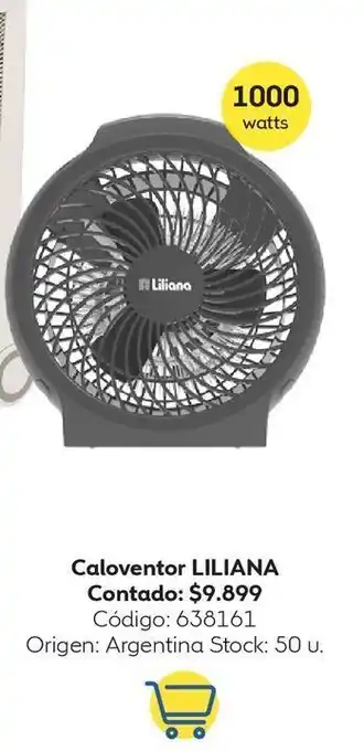 Coppel Caloventor liliana oferta