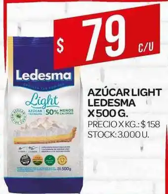 Supermercados DIA Ledesma Azúcar Light 500g oferta