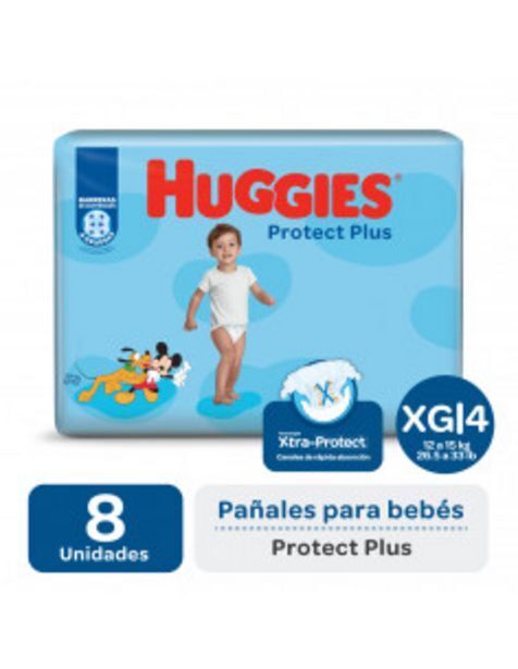 Farmacias Líder Huggies protect plus xg pañales x 8 oferta