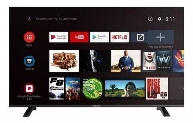 Aloise Televisor smart tv noblex 50 dk50x7550 led 4k  sistema android tv oferta