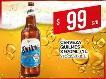 Supermercados DIA Quilmes Cerveza 970ml/1L oferta