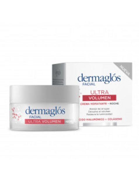 Farmacias Líder Dermaglos ultra volumen crema de noche x 50 g oferta