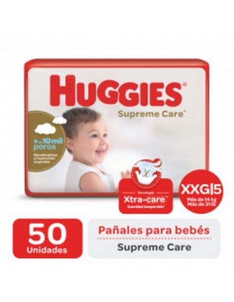 Farmacias Líder Huggies supreme care 50 pañales xxg oferta