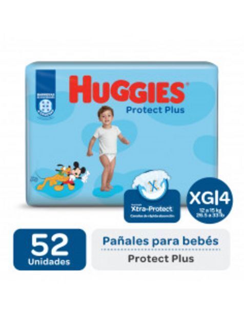 Farmacias Líder Huggies protect plus xg 52 pañales oferta