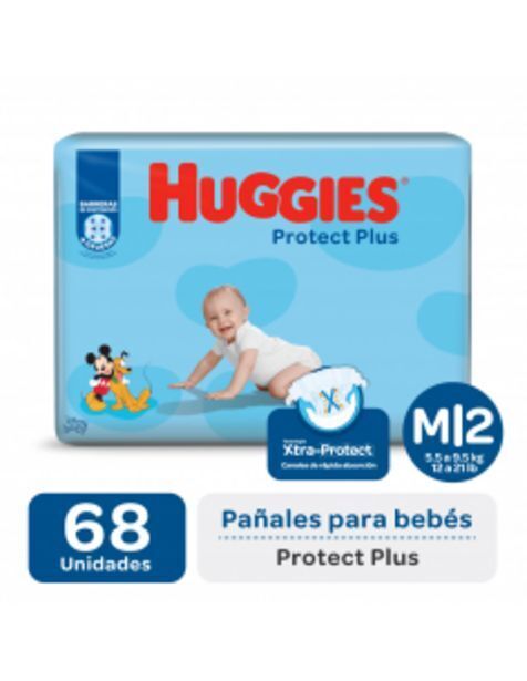 Farmacias Líder Huggies protect plus m por 68 pañales oferta