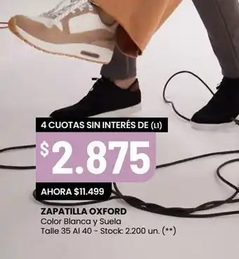 Changomas Zapatillas oxford oferta