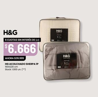 Changomas Acolchado h&g oferta