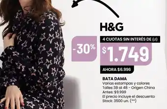 Changomas Bata dama h&g oferta