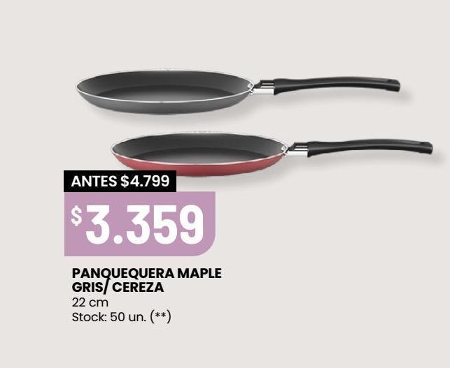 Changomas Panquequera maple oferta