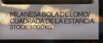 Supermercados DIA Milanesa Bola De Lomo/Cuadrada De La Estancia oferta