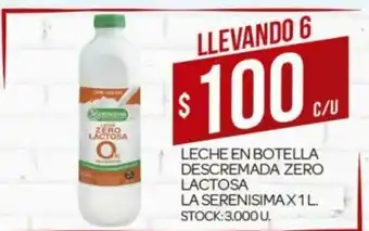 Supermercados DIA Leche En Botella Descremada Zero Lactosa La Serenisima x 1 L oferta