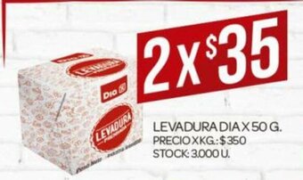 Supermercados DIA Levadura Dia x 50g oferta