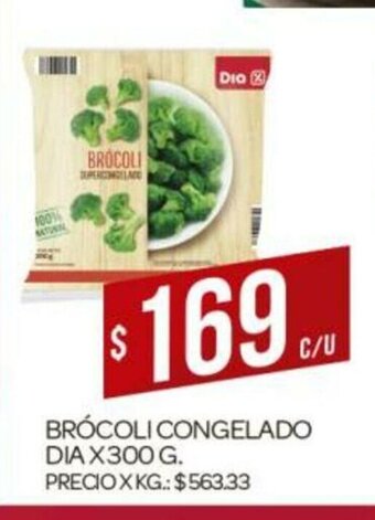 Supermercados DIA Brócoli Congelado Dia x 300g oferta