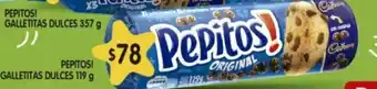 Supermercados DIA Pepitos Galletitas Dulces 119g oferta