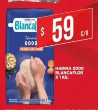 Supermercados DIA Harina 0000 Blancaflor x 1kg oferta