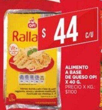 Supermercados DIA Alimento A base De Queso Opi x 40g oferta