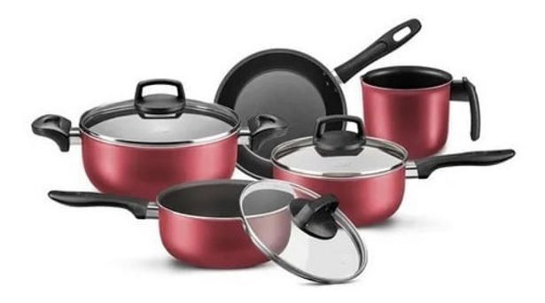 Supermercados Comodin Juego de bateria brinox 5 piezas cereza oferta