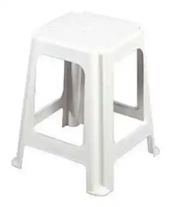 Monumental Hogar Banqueta garden life acero blanco 39/f700000 oferta
