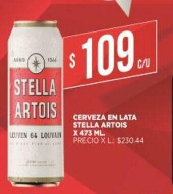 Supermercados DIA Cerveza En Lata Stella Artois x 473ml oferta