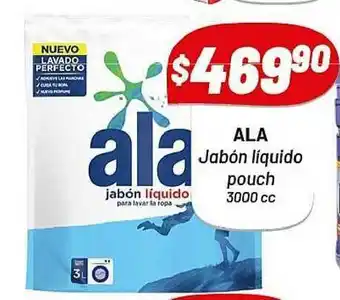 Almacor Ala Jabón Líquido Pouch 3000cc oferta